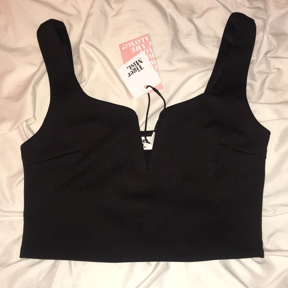 NWT black crop from Tigermist